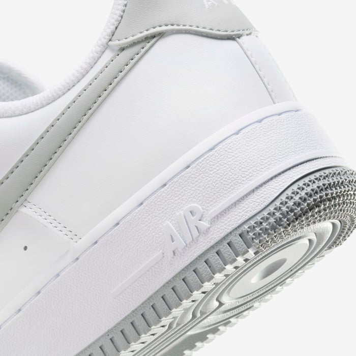 Nike Air Force 1 White Light Grey Smoke