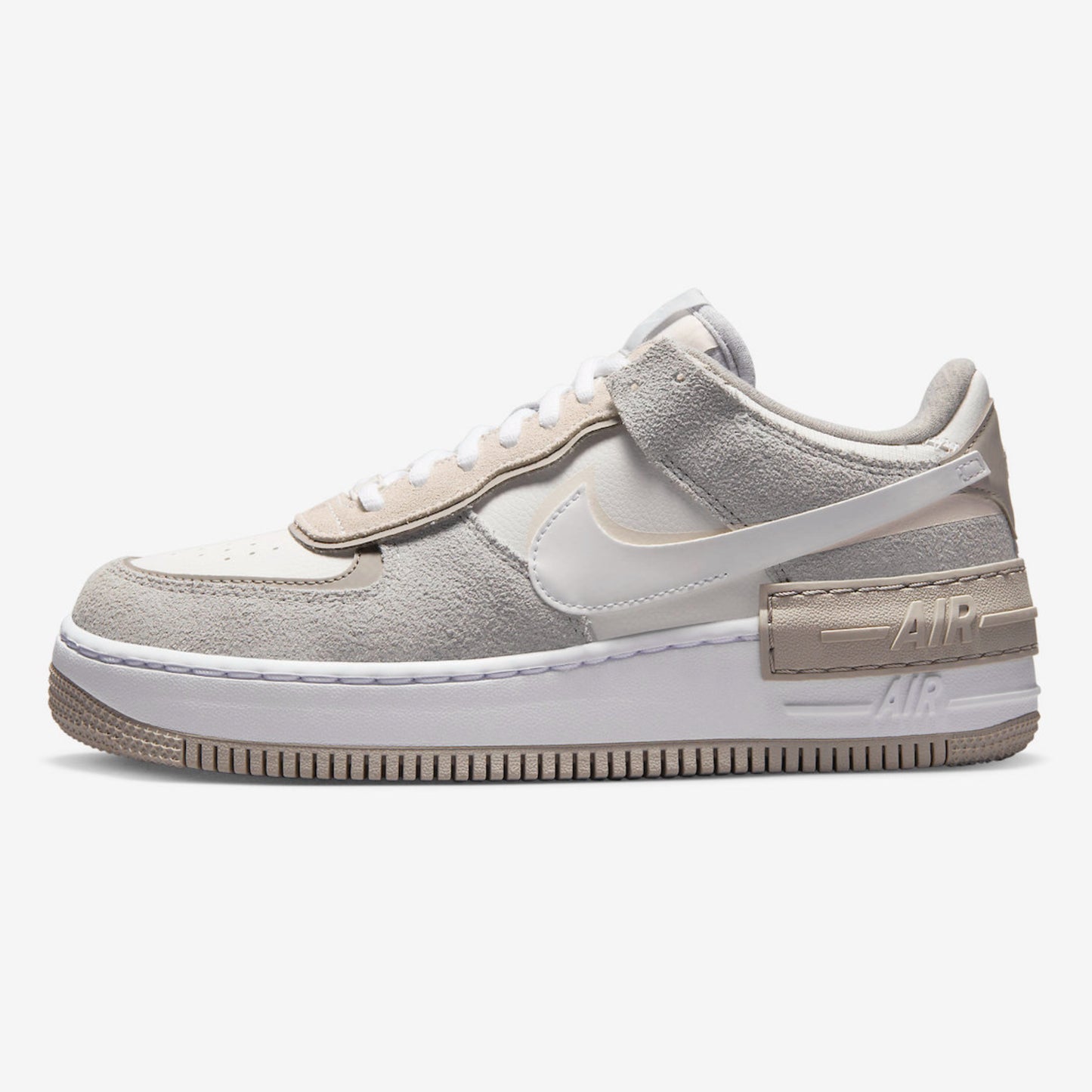 Nike Air Force 1 Shadow Grey Fleece