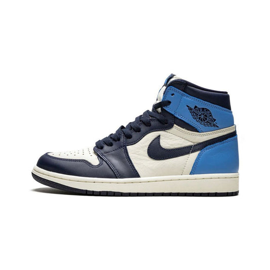 Nike Air Jordan 1 Retro High Obsidian UNS Sail Blue White