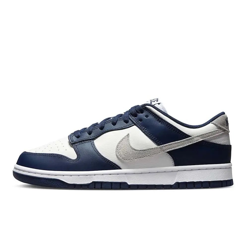 Nike Dunk low Summit White Midnight Navy