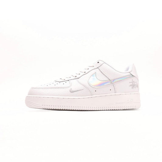 Nike Air Force 1 Low White Iridescent X Stüssy