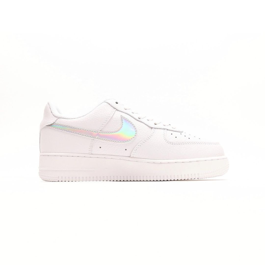 Nike Air Force 1 Low White Iridescent X Stüssy