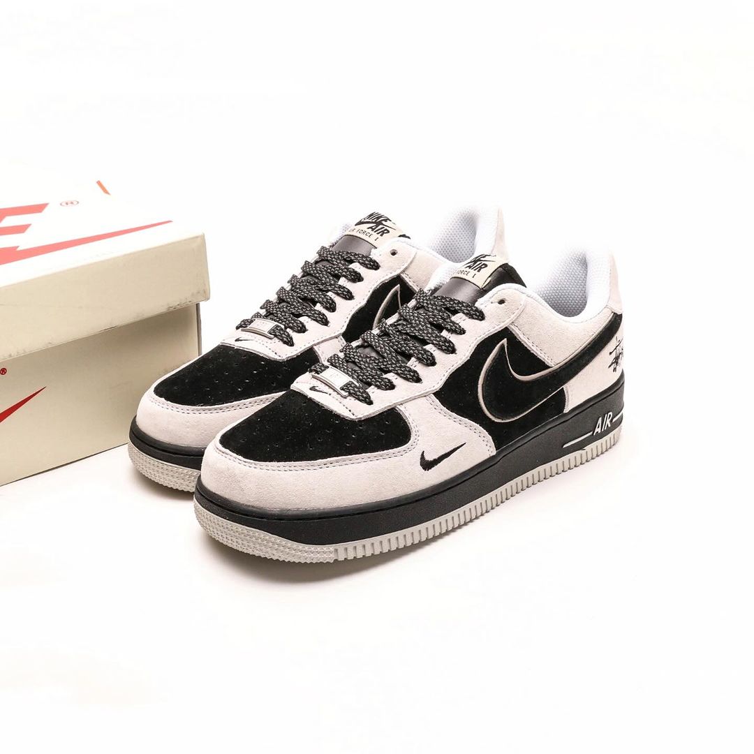 Nike Air Force 1 07 Low Dark Grey X Stüssy