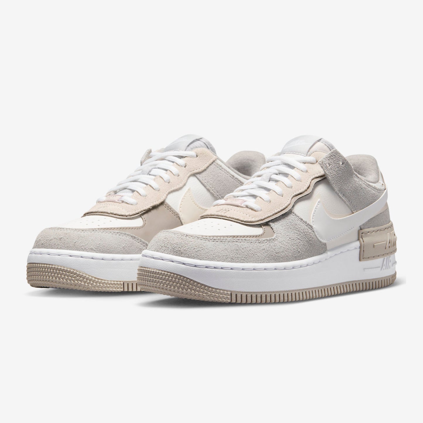 Nike Air Force 1 Shadow Grey Fleece