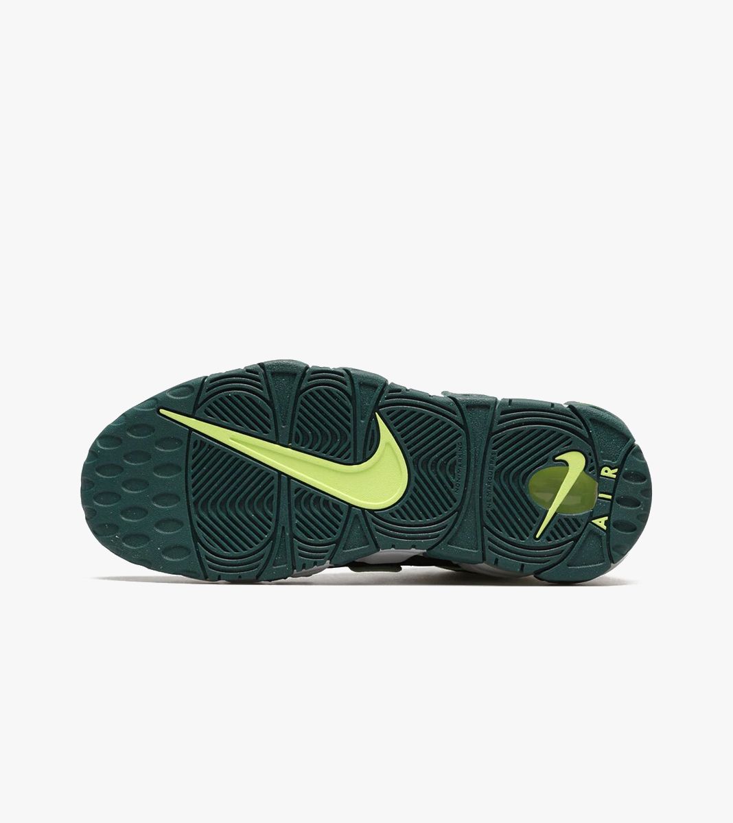 Nike Air-more Uptempo GS Black Lime