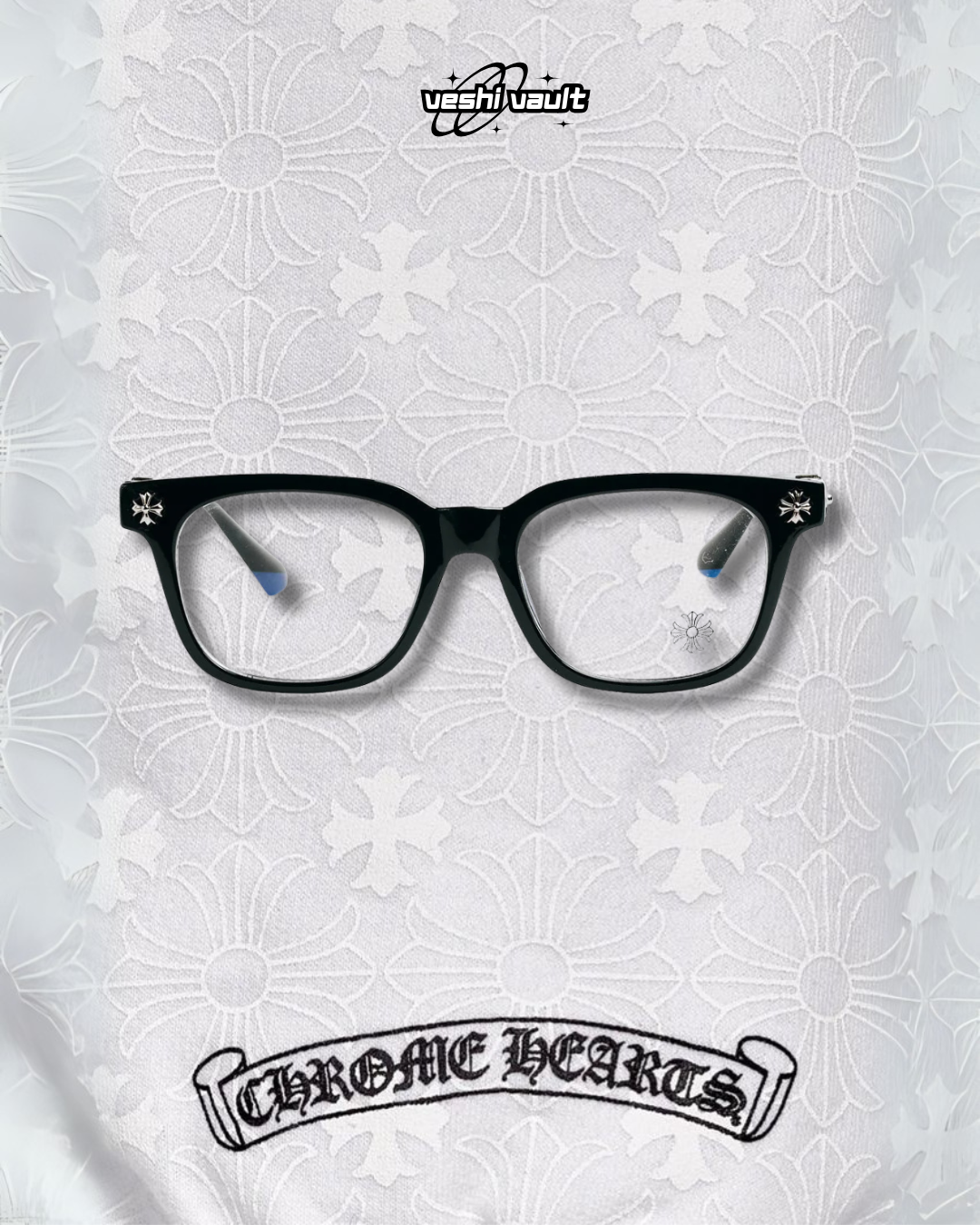 Chrome Hearts Glasses Black