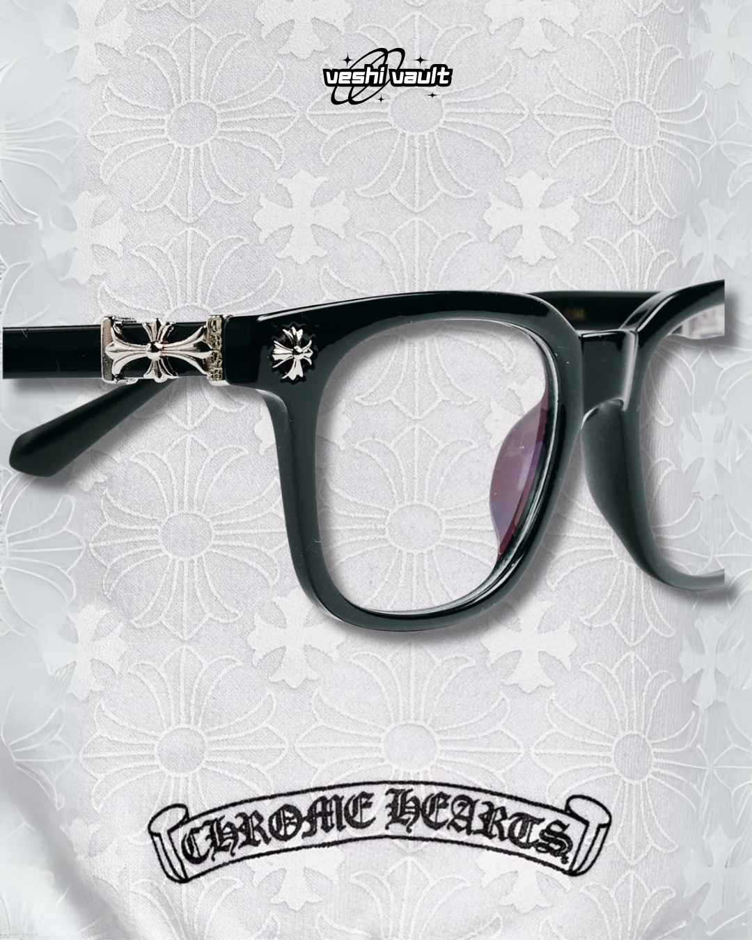 Chrome Hearts Glasses Black