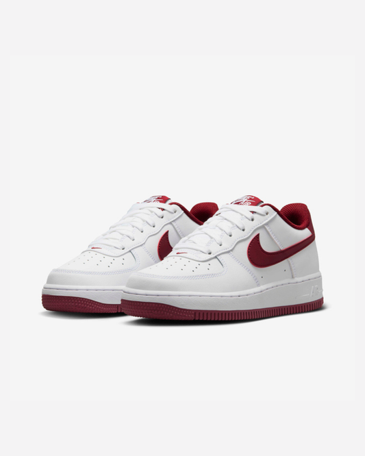 Nike Air Force 1 White Team Red