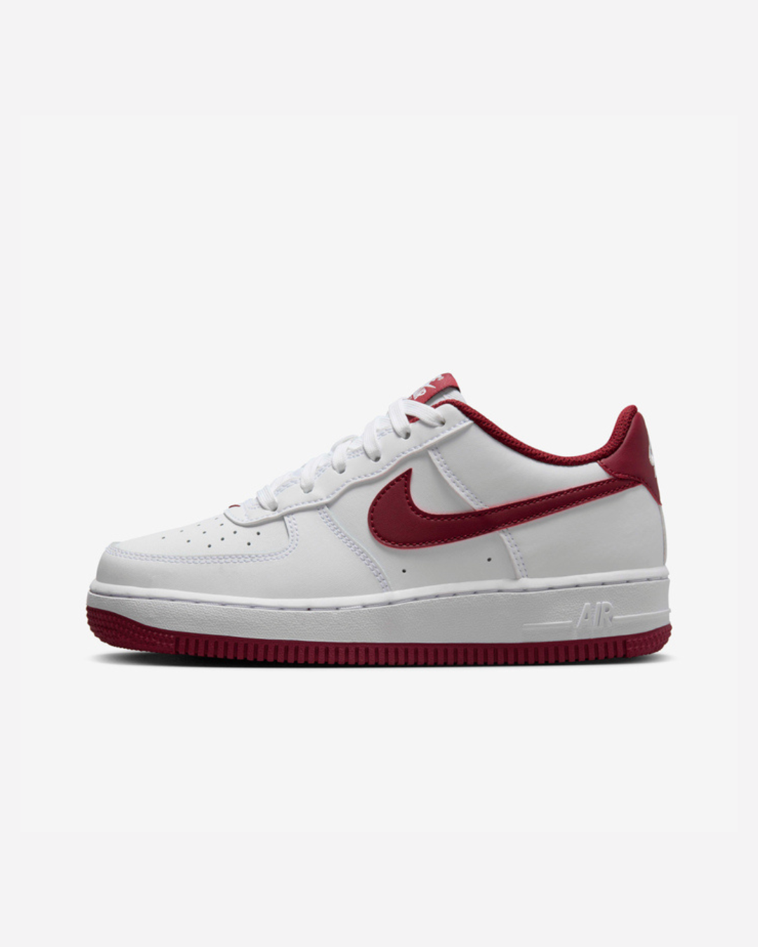 Nike Air Force 1 White Team Red