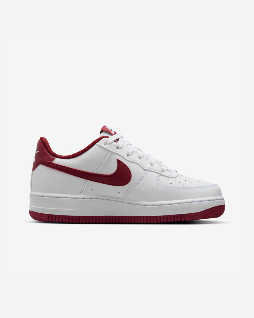 Nike Air Force 1 White Team Red