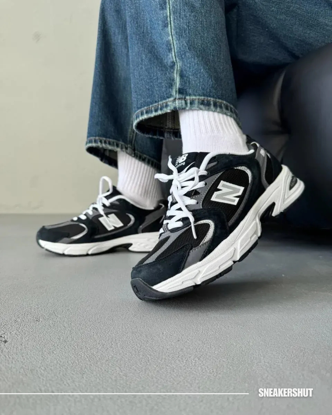 New Balance 530 Classic Black/Grey