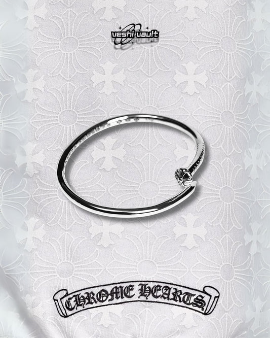 Chrome Hearts CrossBall Nail Bangle