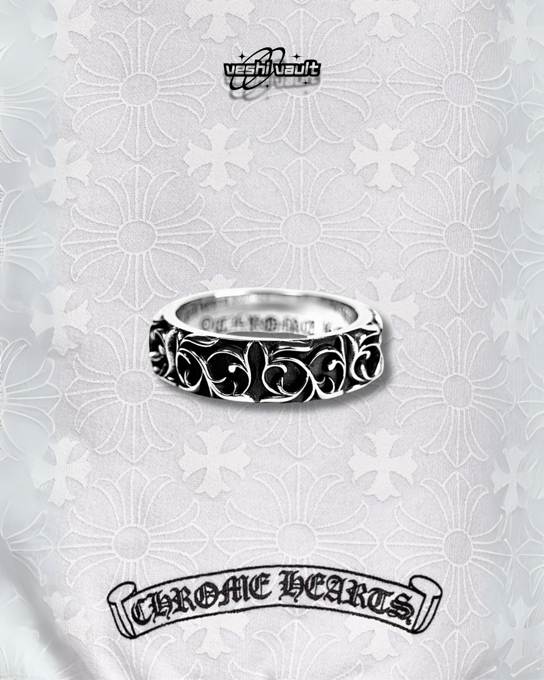 Chrome Hearts Eternity Vines Ring