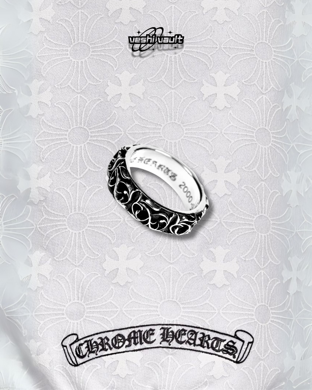 Chrome Hearts Eternity Vines Ring
