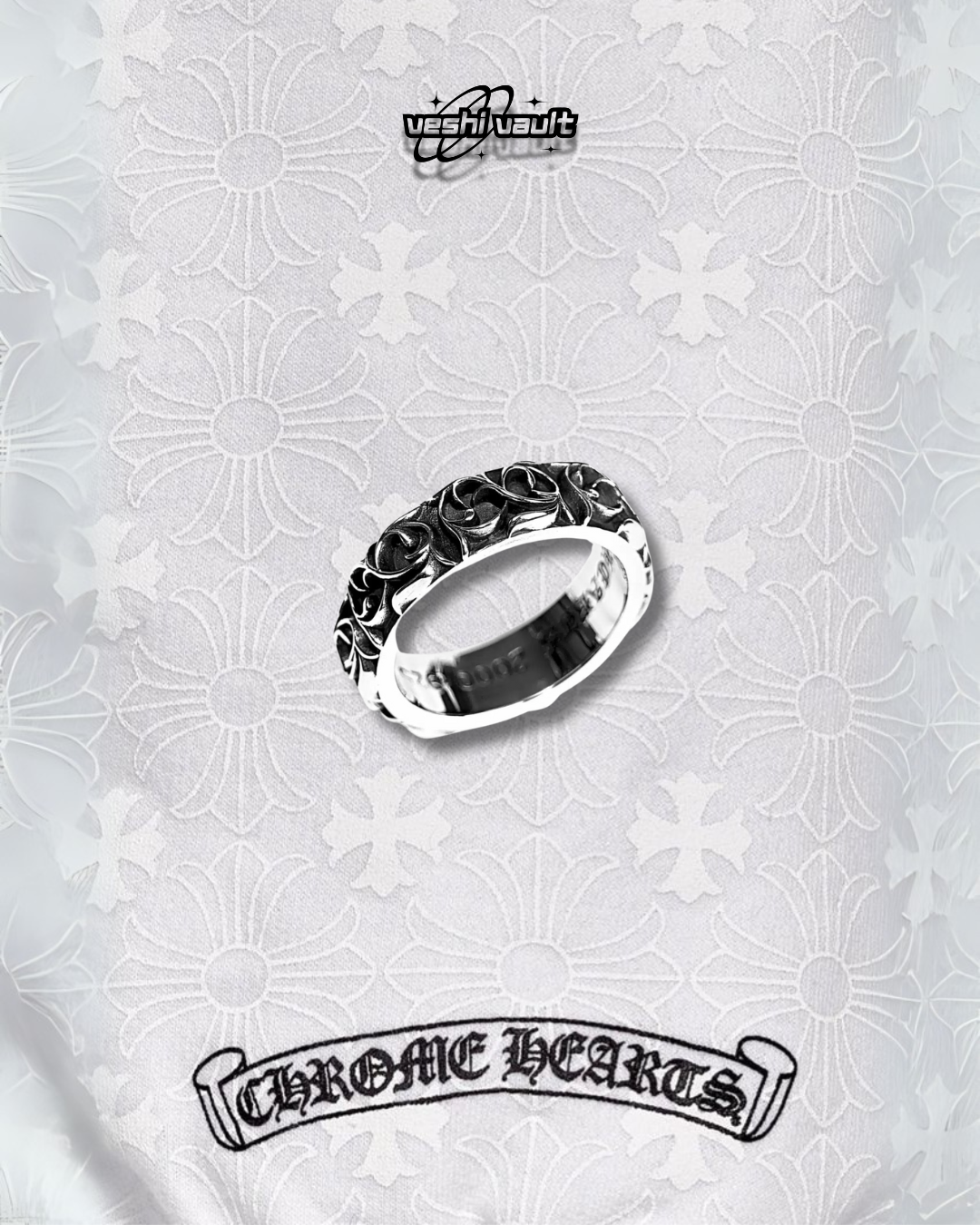Chrome Hearts Eternity Vines Ring