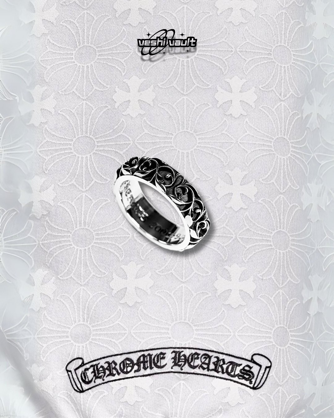 Chrome Hearts Eternity Vines Ring