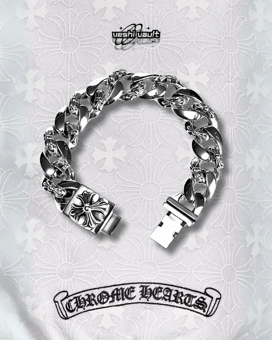 Chrome Hearts Fancy Chain Box Bracelet