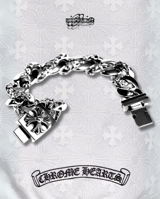 Chrome Hearts Fancy Chain Box Bracelet