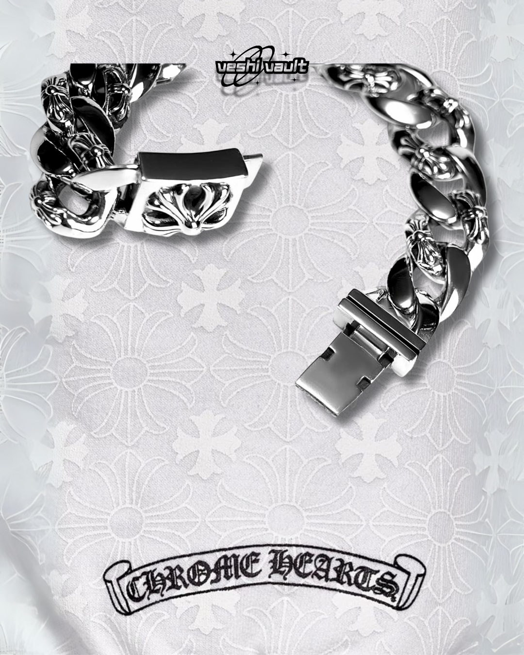 Chrome Hearts Fancy Chain Box Bracelet