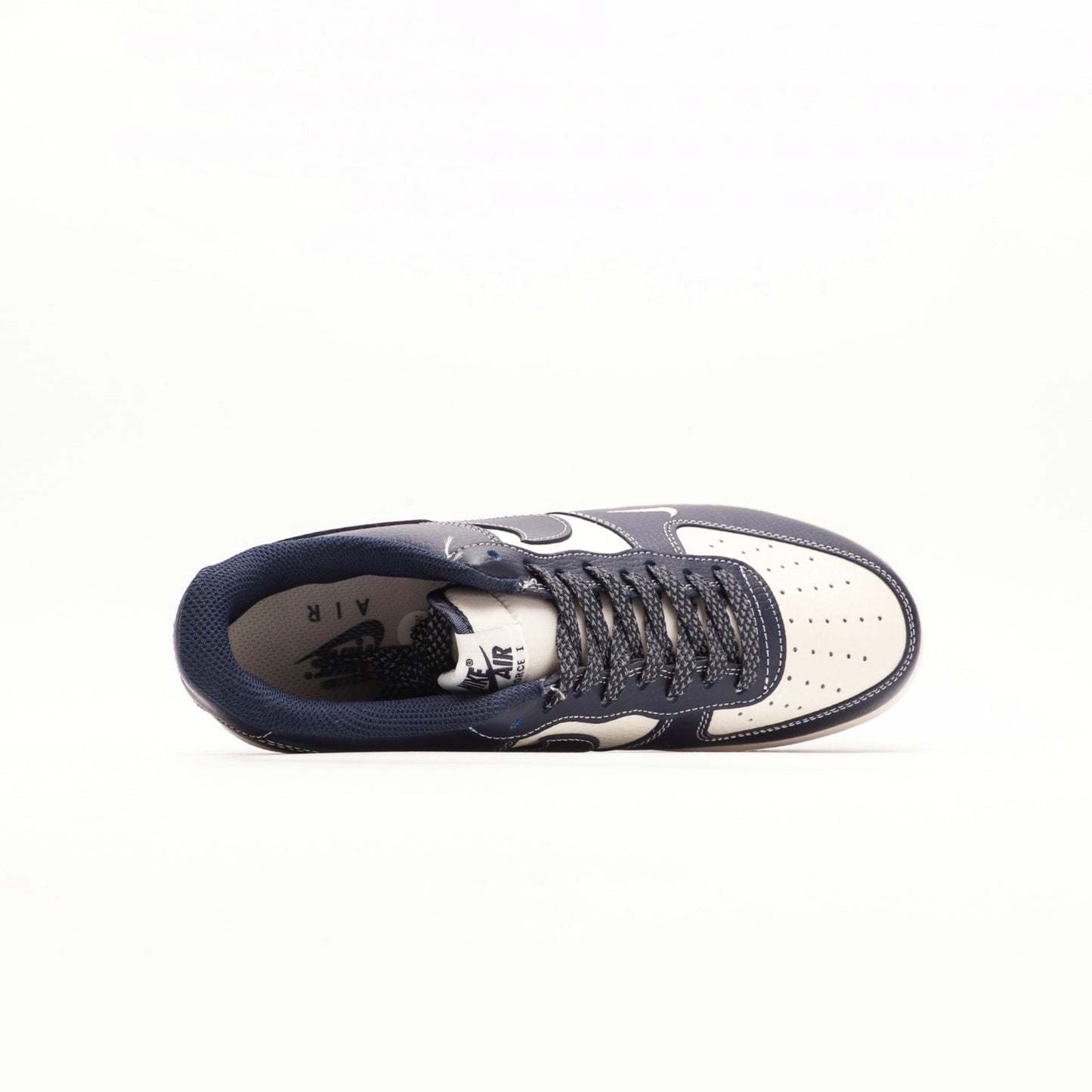 Air Force 1 07 Low Midnight Blue White X Stüssy