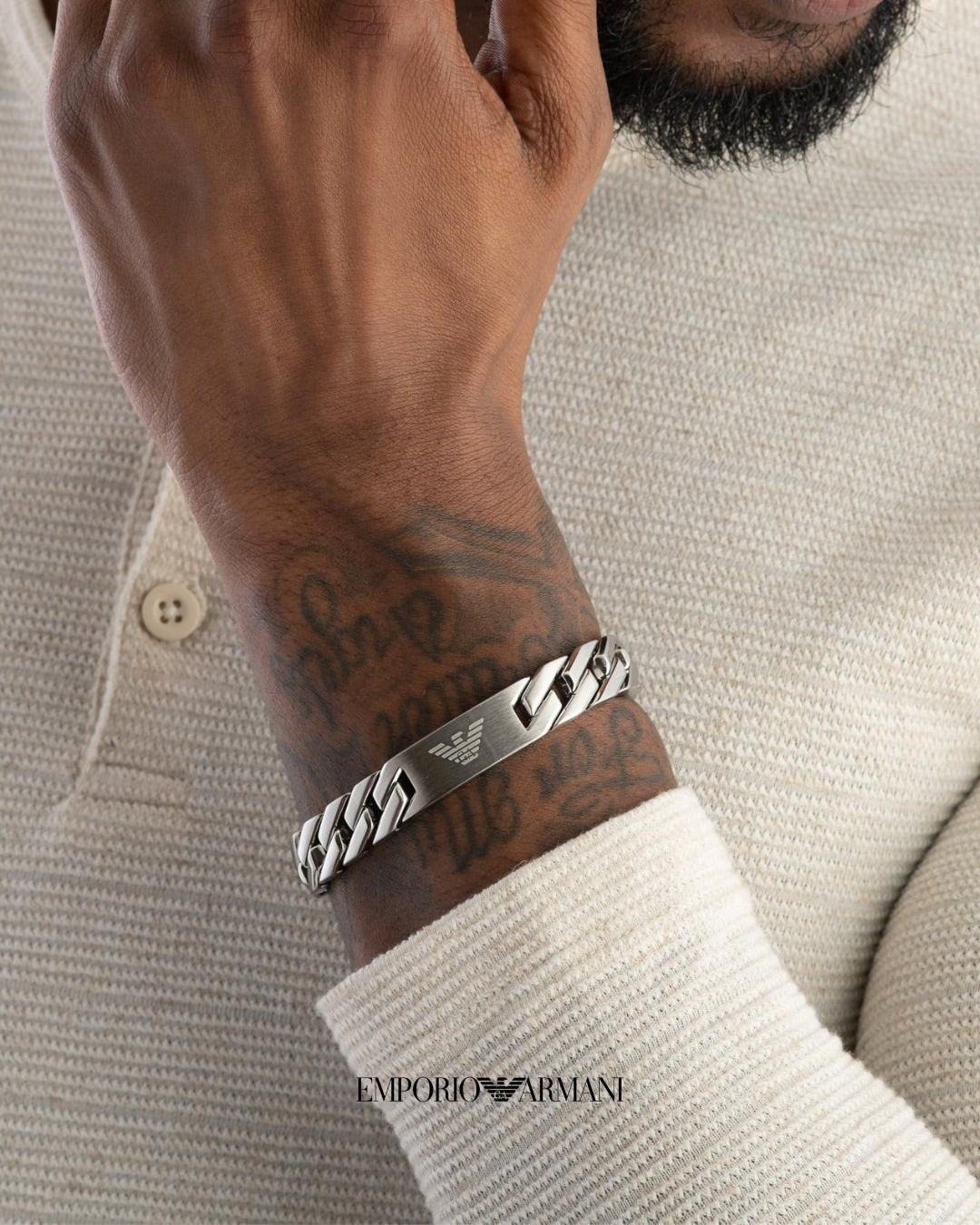 Emporio Armani Curb Chain Bracelet