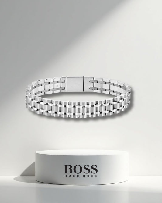 HUGO BOSS Metal Link Owan Bracele