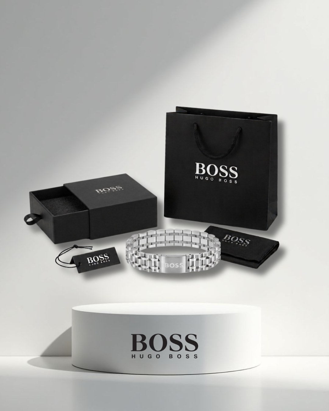 HUGO BOSS Metal Link Owan Bracele