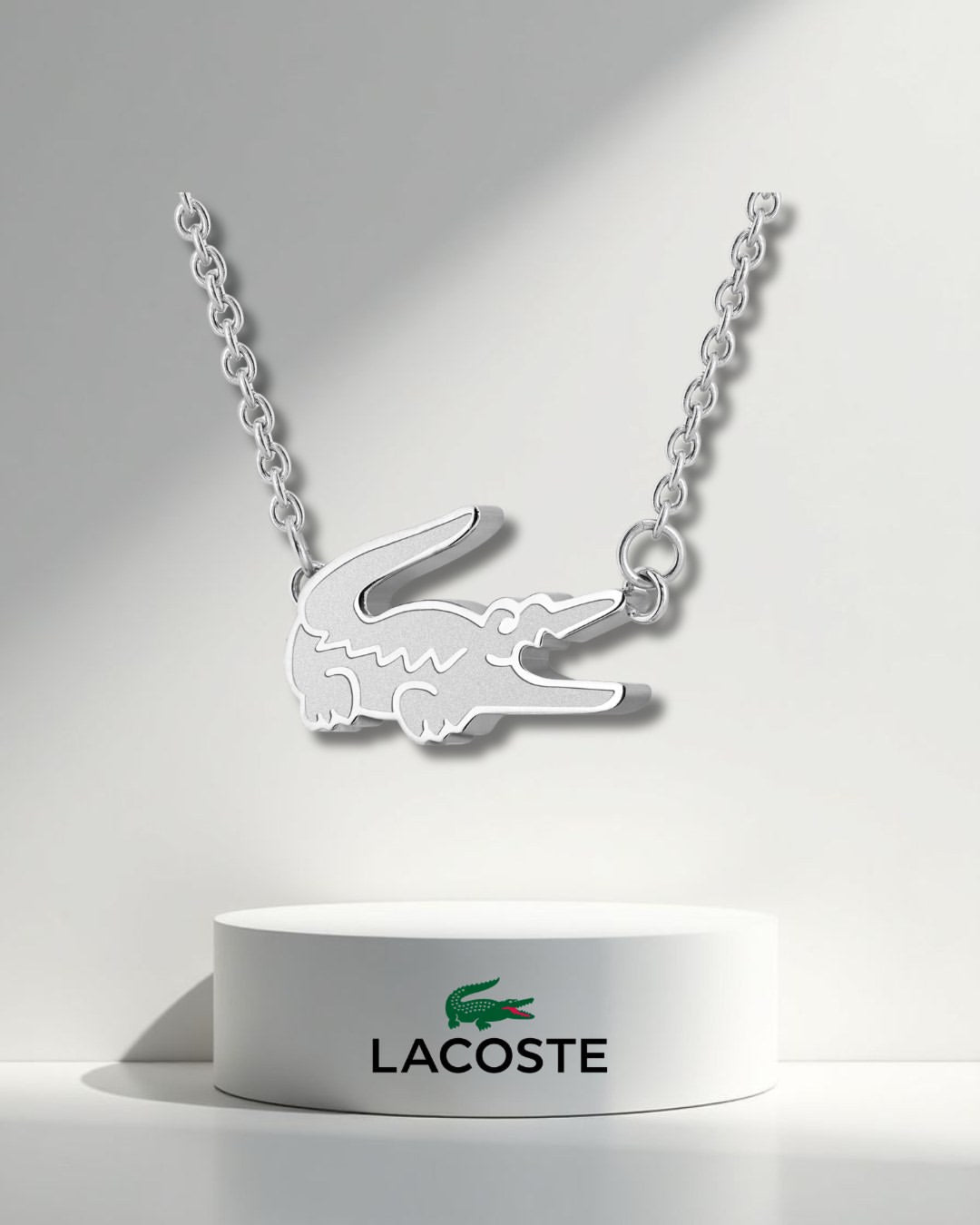 Lacoste Crocodile Necklace