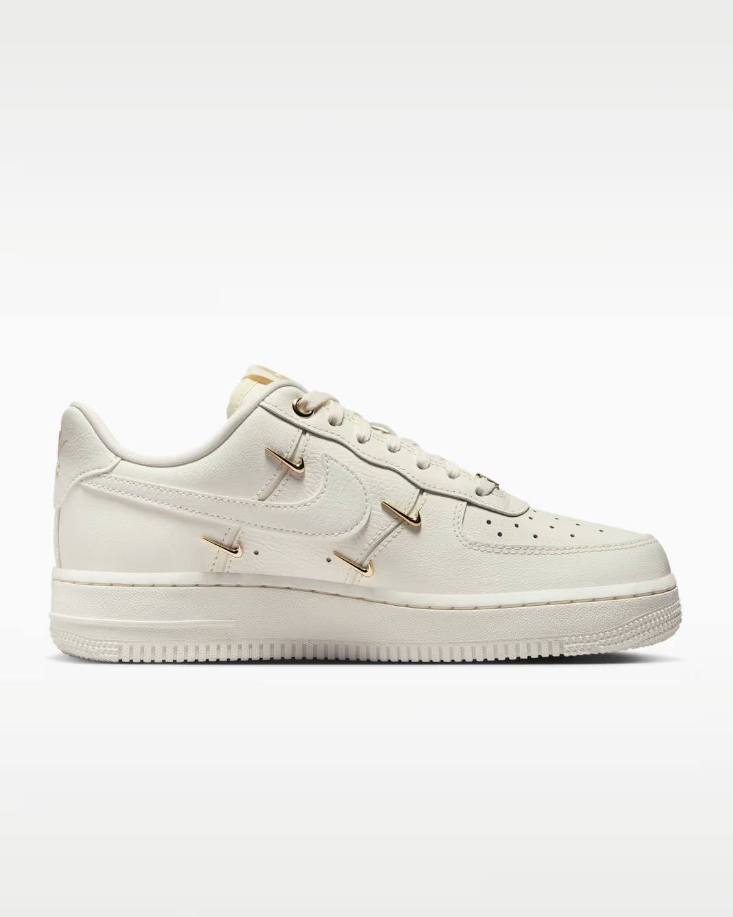 Nike Air Force 1 '07 LX Low Mini Swoosh - Metallic Gold