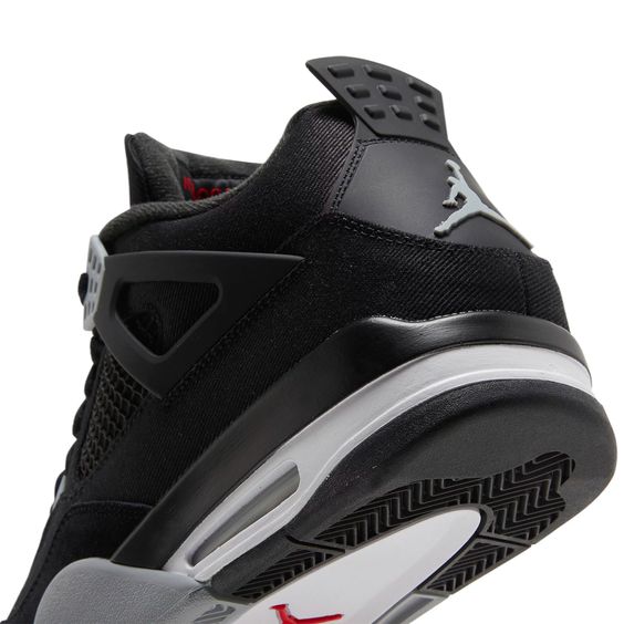 Air Jordan 4 Black Canvas