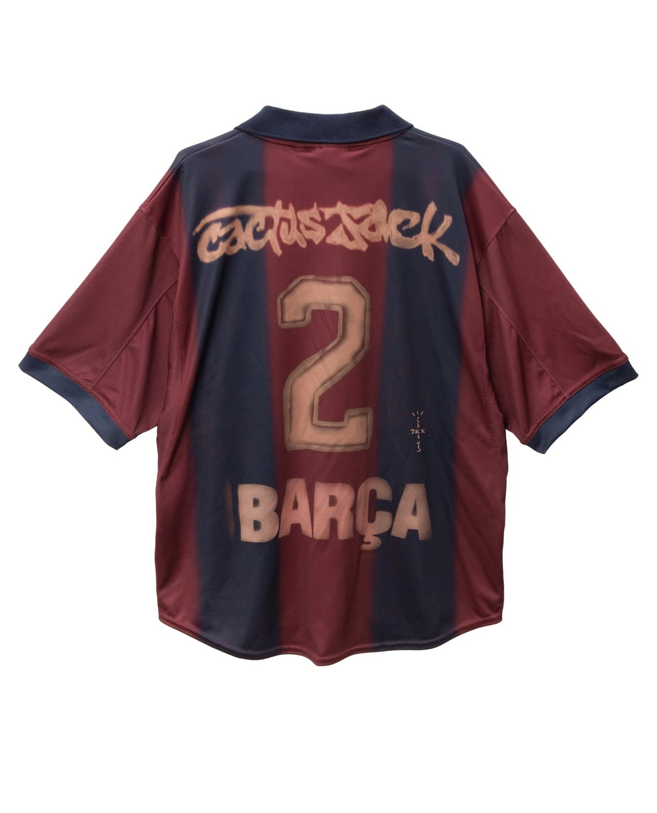 Cactus Jack X Nike X FC Barcelona Jersey • Travis Scott