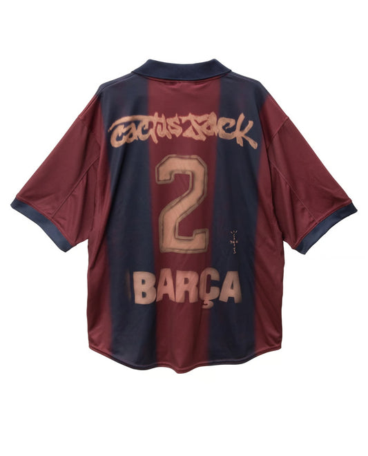 Cactus Jack X Nike X FC Barcelona Jersey • Travis Scott